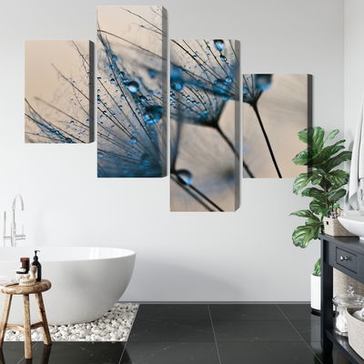 Ljuddämpande tavla - Dandelions with water