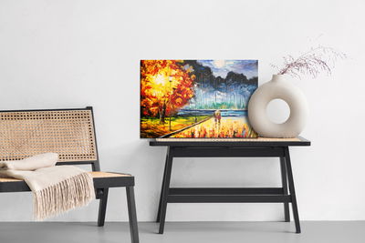 Ljuddämpande tavla - In love with the autumn park