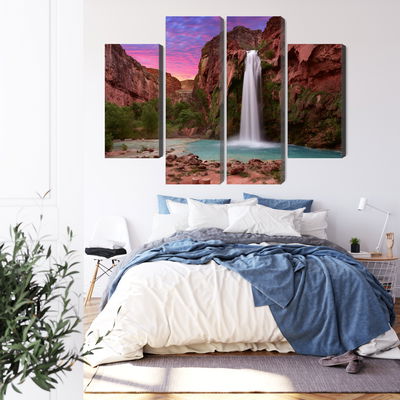 Ljuddämpande tavla - Havasupai waterfalls