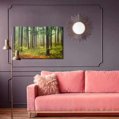 Ljuddämpande tavla - 3d forest landscape