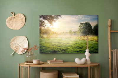 Ljuddämpande tavla - A forest clearing