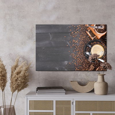 Ljuddämpande tavla - Black cup of coffee