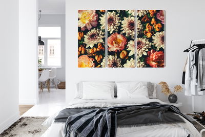 Ljuddämpande tavla - Variety of colorful 3d