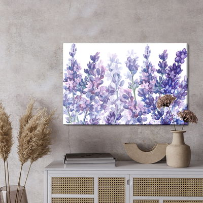 Ljuddämpande tavla - Watercolor lavender