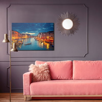 Ljuddämpande tavla - Venice by night