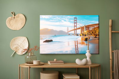 Ljuddämpande tavla - Golden Gate bridge