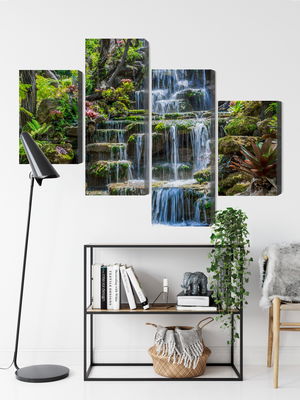 Ljuddämpande tavla - Thai waterfall