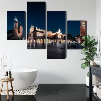 Ljuddämpande tavla - Kraków's cloth hall and st.