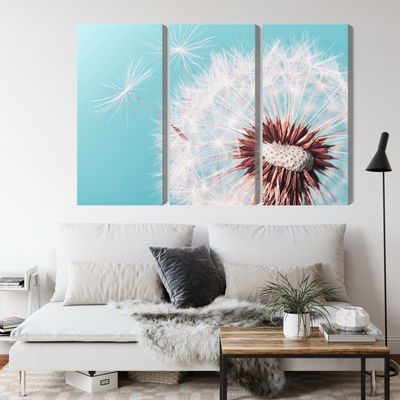 Ljuddämpande tavla - Dandelion flower on a macro