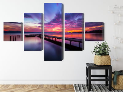 Ljuddämpande tavla - Great sunset