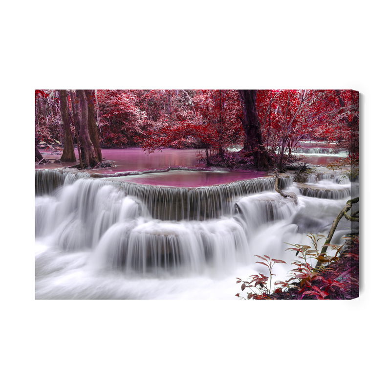 Ljuddämpande tavla - Waterfall huay mae khamin