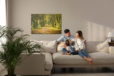 Ljuddämpande tavla - A path in the middle