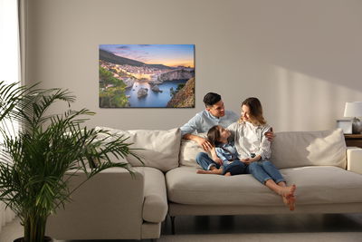 Ljuddämpande tavla - Beautiful sea bay