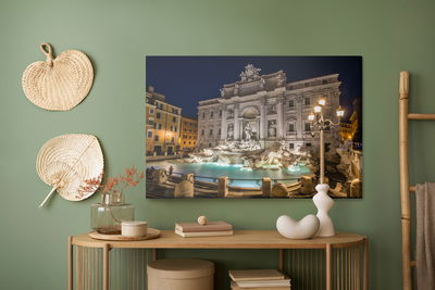 Ljuddämpande tavla - Trevi fountain Rome