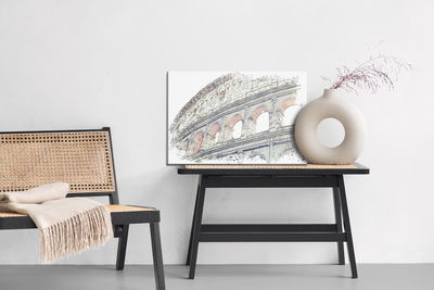 Ljuddämpande tavla - Roman Colosseum as painted