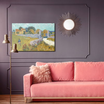 Ljuddämpande tavla - Vincent van gogh "farmhouse