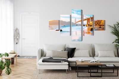 Ljuddämpande tavla - The Golden Gate bridge