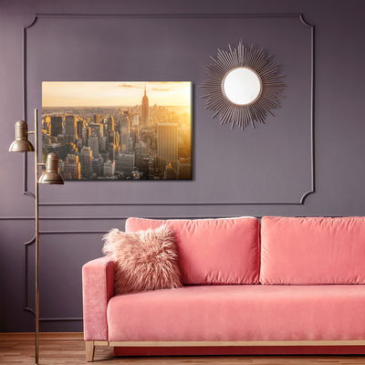 Ljuddämpande tavla - Sunset in New York