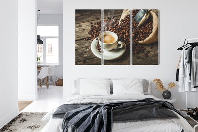 Ljuddämpande tavla - A cup of hot coffee