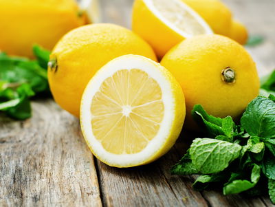 Ljuddämpande tavla - Lemon with mint