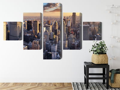 Ljuddämpande tavla - 3d panorama of New York city