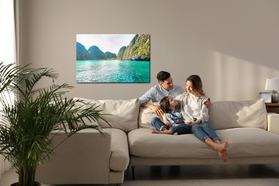 Ljuddämpande tavla - Panorama of the sea