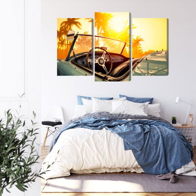 Ljuddämpande tavla - View from the car