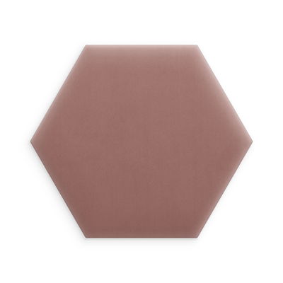 Sekskantet lydabsorber - fløjl