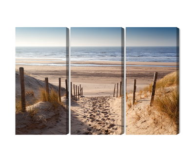 Ljuddämpande tavla - Sandy path to the north sea