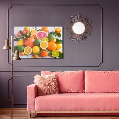 Ljuddämpande tavla - Juicy citrus