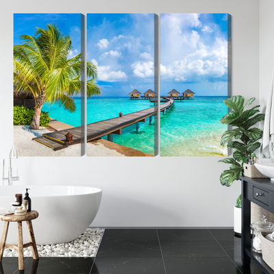 Ljuddämpande tavla - Floating houses