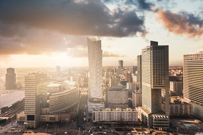 Ljuddämpande tavla - Panorama of Warsaw