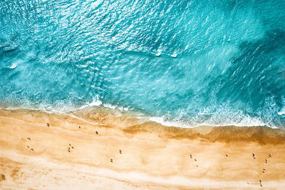 Ljuddämpande tavla - Aerial view of the ocean