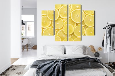 Ljuddämpande tavla - Lemon slices