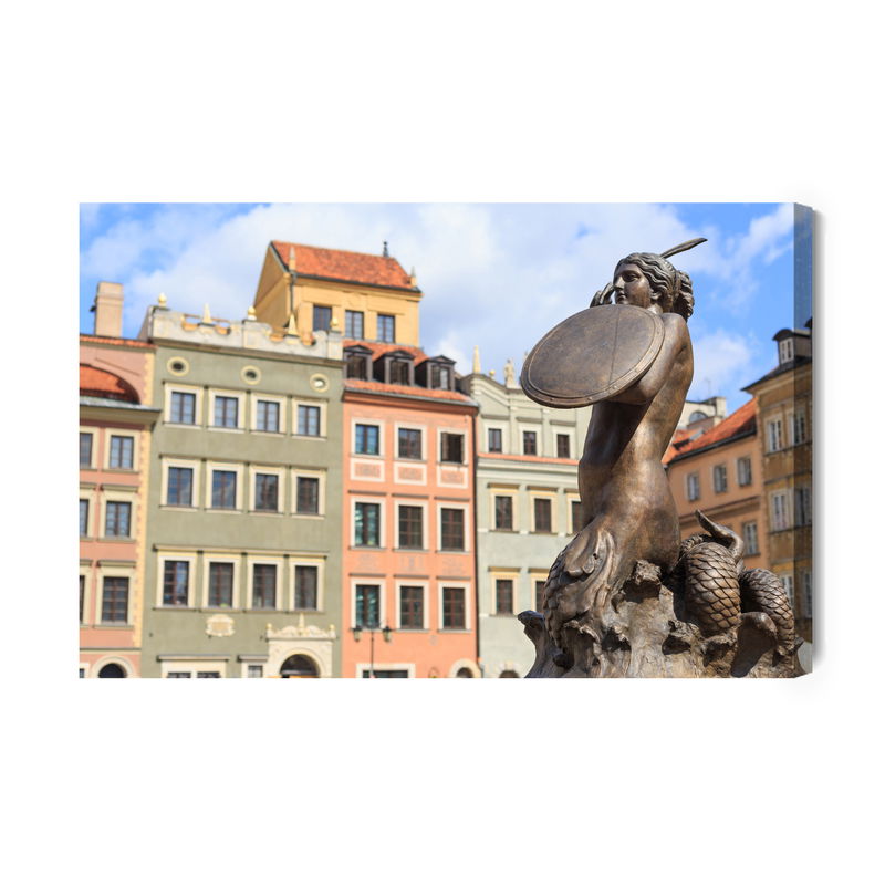 Ljuddämpande tavla - The statue of the mermaid