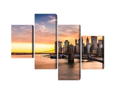 Ljuddämpande tavla - Panorama of the brooklyn