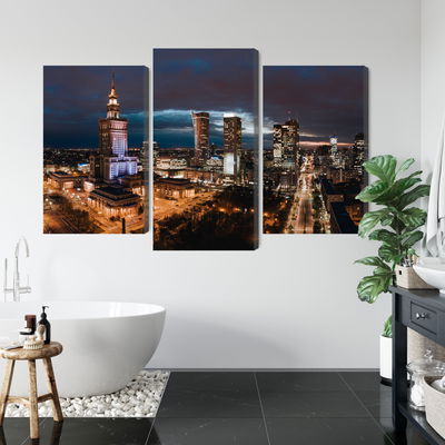 Ljuddämpande tavla - Panorama of the center