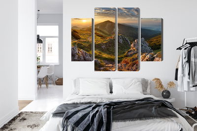 Ljuddämpande tavla - Bread mountain peak