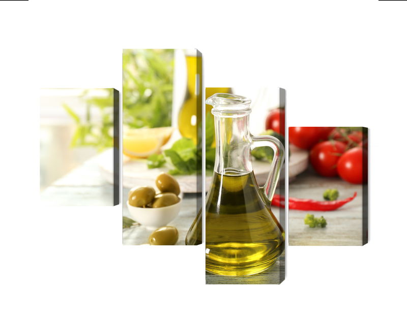 Ljuddämpande tavla - Jug with fresh oil