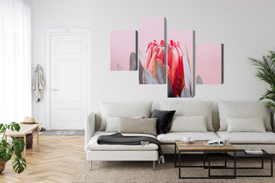 Ljuddämpande tavla - Flower of the royal protea