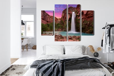 Ljuddämpande tavla - Havasupai waterfalls