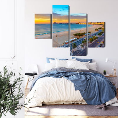Ljuddämpande tavla - Sunrise view of copacabana