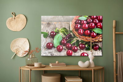 Ljuddämpande tavla - Cherries in the basket