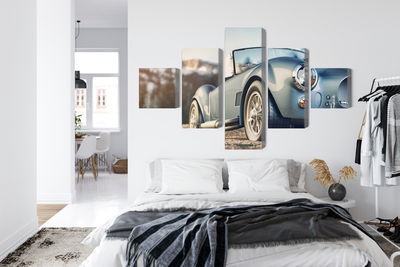 Ljuddämpande tavla - Classic retro car