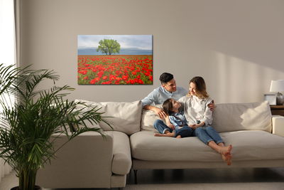 Ljuddämpande tavla - A tree in the middle