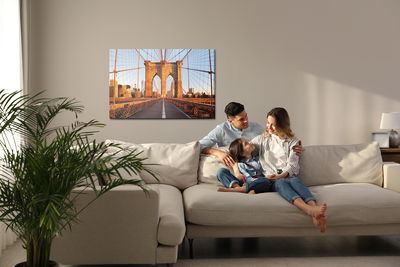 Ljuddämpande tavla - Brooklyn bridge, New York