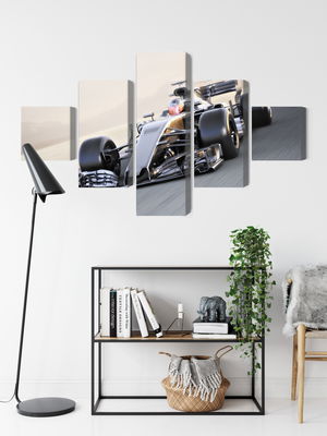 Ljuddämpande tavla - Formula 1 car