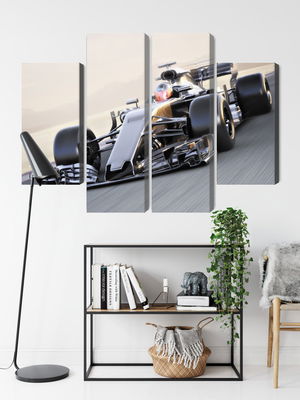 Ljuddämpande tavla - Formula 1 car