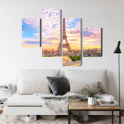 Ljuddämpande tavla - Eiffel tower in Paris