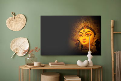 Ljuddämpande tavla - Goddess durga